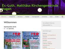 Tablet Screenshot of matthaeus-hagen.de